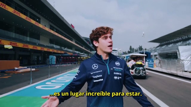 Colapinto ya está en el Circuito Hermanos Rodríguez para el Gran Premio de México