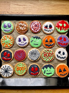 Biscuits Halloween 2024 | Décorations Faciles et Effrayantes avec Glaçage Royal | Recette DIY