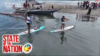 State of the Nation: (Part 3) Nag-paddle board mula Iloilo hanggang Negros Occidental