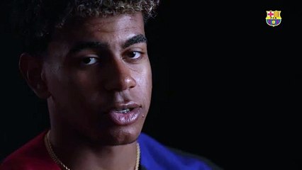Lamine Yamal: "Me gustaría ser recordado como una leyenda del Barça"