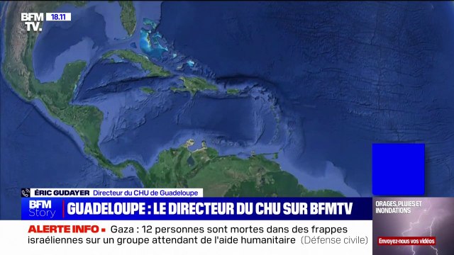 Coupure d'électricité en Guadeloupe: On est passé sur groupe électrogène , indique Éric Gudayer (directeur du CHU de Guadeloupe)