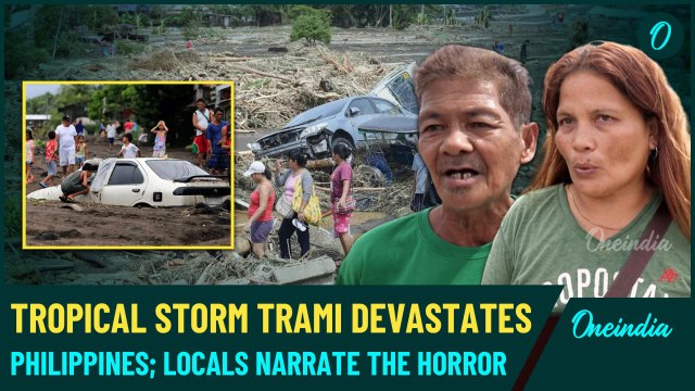 Catastrophic Storm Trami Wreaks Havoc in Philippines: 66 Dead, Many Trapped Amid Collapsed Bridges