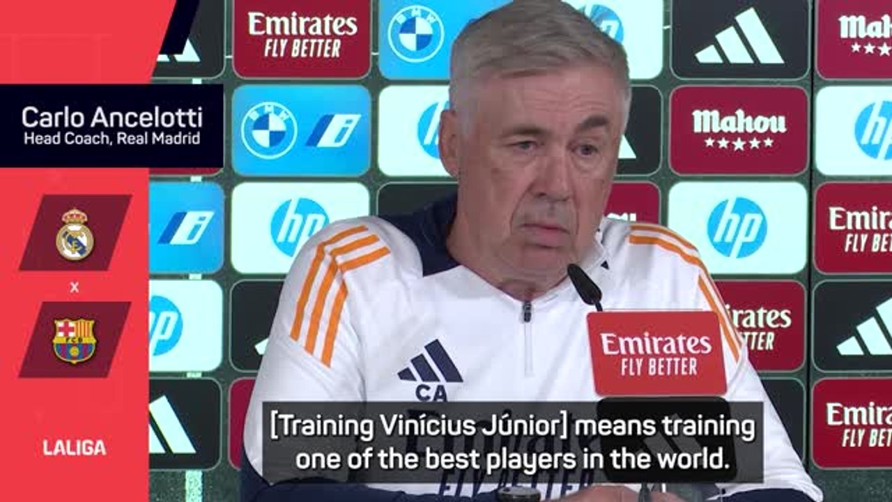 Ancelotti tips 'one of the best in the world' Vinicius for Ballon d'Or