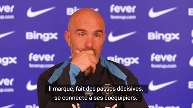 Chelsea - Maresca évoque la concurrence entre Nico Jackson et Nkunku