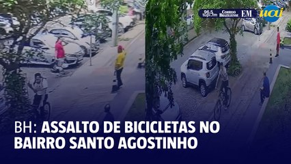 BH: assalto de bicicletas no bairro Santo Agostinho