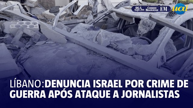 Líbano denuncia 'crime de guerra' após morte de jornalistas em bombardeio de Israel