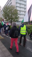 manifestation Niort pour le peuple palestinien et libanais