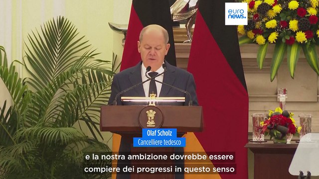 La Germania appoggia l'accordo di libero scambio tra India e Ue, Scholz visita Nuova Delhi