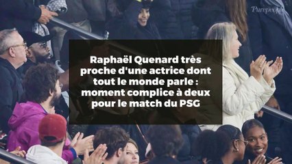 Download Video: Raphaël Quenard très proche d'une actrice dont tout le monde parle : moment complice à deux pour le match du PSG