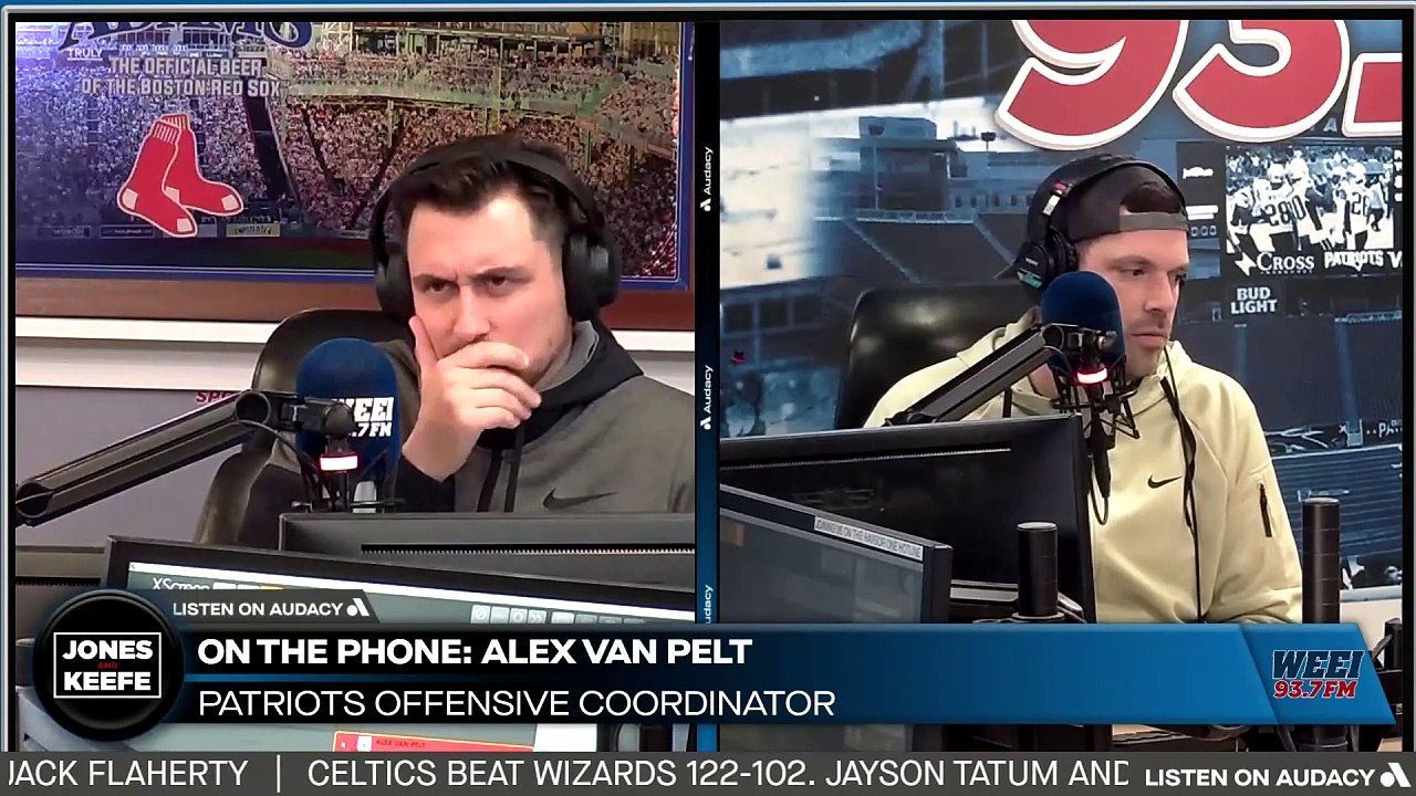 Jones & Keefe: Alex Van Pelt responds to Jerod Mayo calling the Patriots "soft"