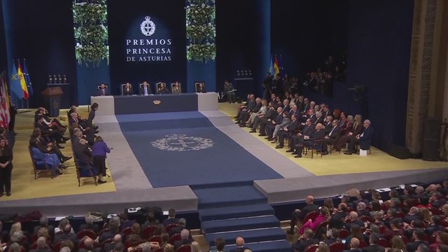 El precioso momento en el que la madre de Carolina Marín rompe a llorar en el Premio Princesa de Asturias