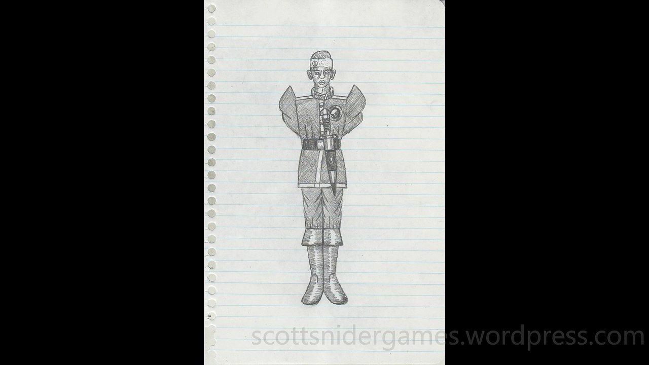Soldier Pencil Sketch Video #472 (10-25-2024)