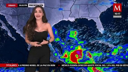 El clima para hoy 25 de octubre de 2024, con Emily Quiñones