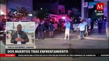 Enfrentamiento entre civiles armados y policías deja dos muertos en Tuxtla Gutiérrez, Chiapas