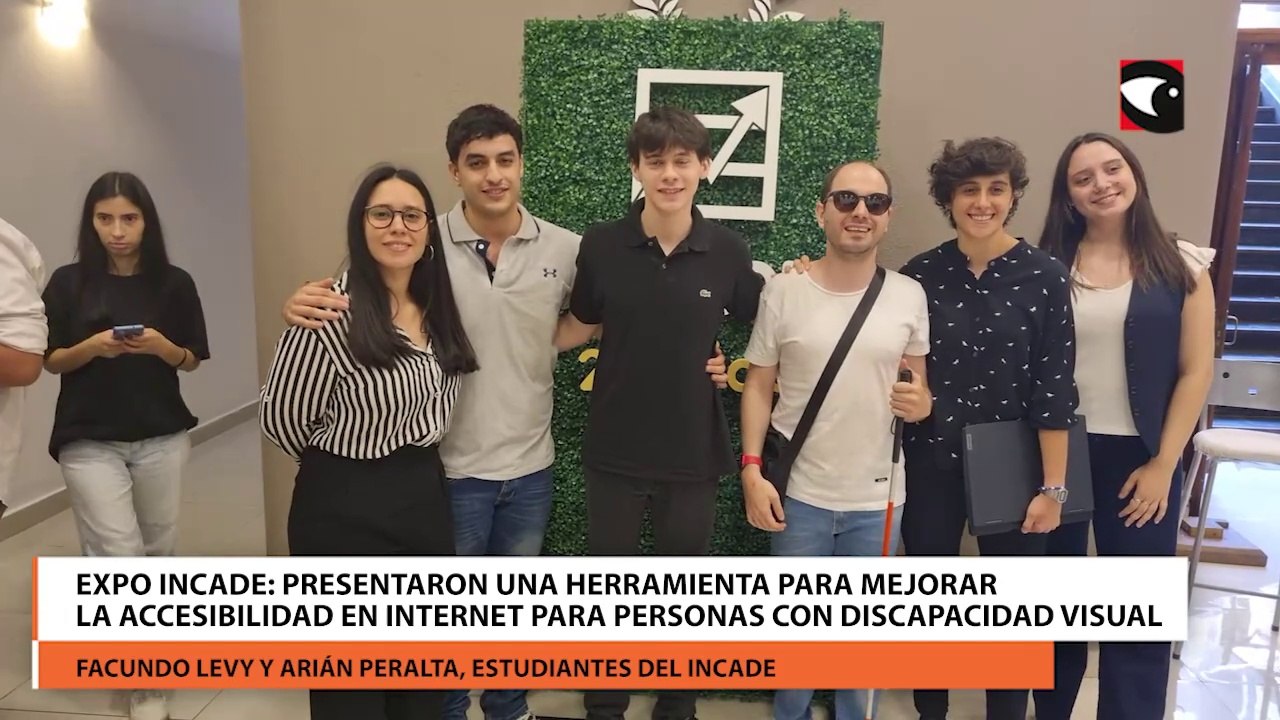 Expo INCADE Presentaron “Manito Mía”, una herramienta para mejorar la accesibilidad en internet para personas con discapacidades visuales