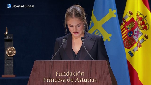 Discurso completo de la Princesa Leonor en los Premios Princesa de Asturias 2024
