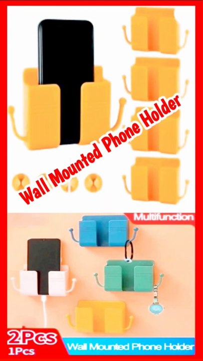 Wall Mounted Phone Holder ▶️ #shorts #phone #hadisremix #shortsfeed #shortsvideo
