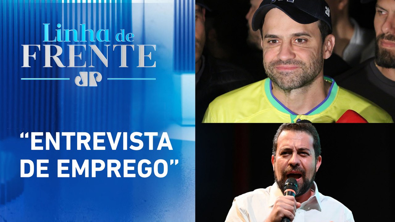 Marçal questiona Boulos sobre invasões durante entrevista | LINHA DE FRENTE