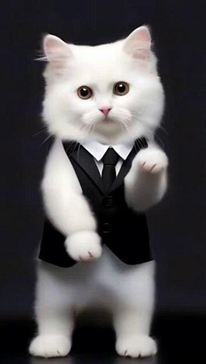 Dancing cat