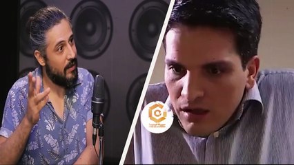 الفنان حازم زيدان صوت شخصية حكمت المجنون في مسلسل وادي الذئاب