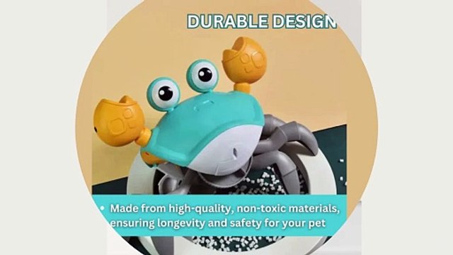 Interactive Crab Crawling Toy for Babies | Buy Baby Crawling Toys @ Vensela Kids