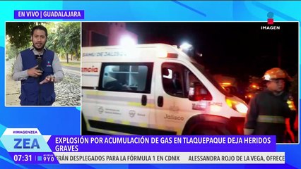 Explosión por acumulación de gas deja heridos y tres casas inhabitables en Tlaquepaque