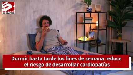 Dormir hasta tarde los fines de semana reduce el riesgo de desarrollar cardiopatías