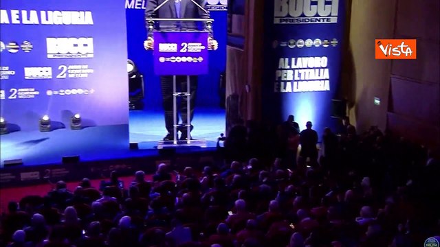 Regionali Liguria, Bucci: Non ero in situazione ideale, ma ci ho messo faccia . L'applauso a Genova