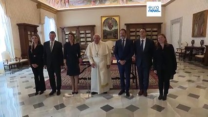 President of EU Parliament Metsola praises Pope for promoting peace