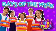 Days Of The Week - Chiki Version | Música para niños
