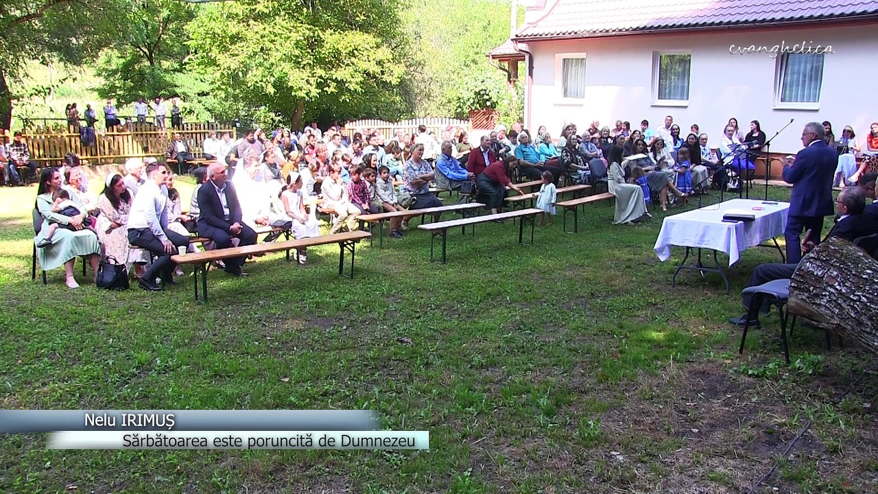 Nelu IRIMUȘ - Sărbătoarea este poruncită de Dumnezeu
