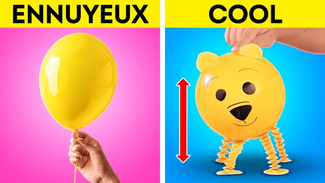 ARTISANAT CRÉATIF DE BALLONS AVEC NANO TAPE BRICOLAGES ANTI-STRESS