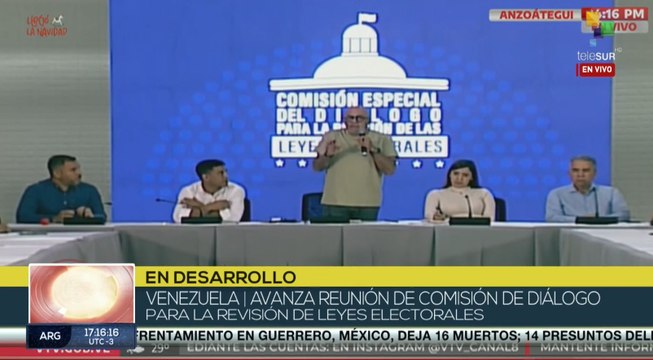 Comisión especial venezolana se reúne para someter a revisión las leyes electorales