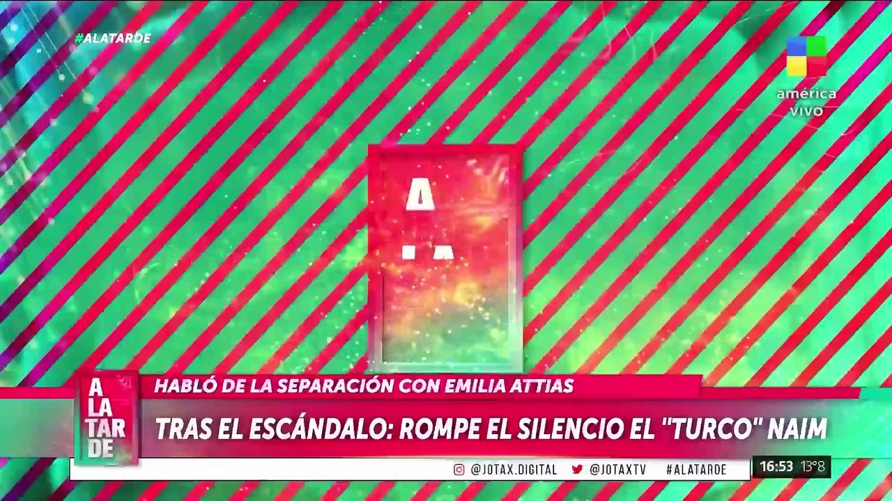  El Turco Naim ROMPIÓ EL SILENCIO: Habla POR PRIMERA VEZ tras su SEPARACIÓN de Emilia Attias