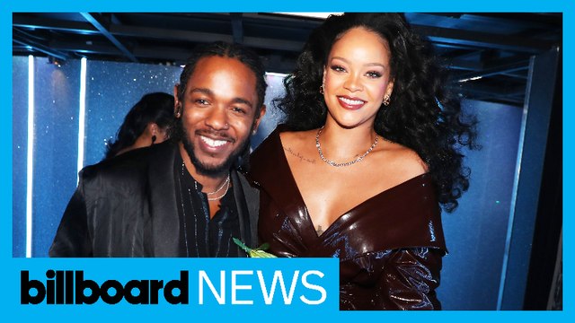 Rihanna Reacts To Kendrick Lamar Performing At The Super Bowl | Billboard News