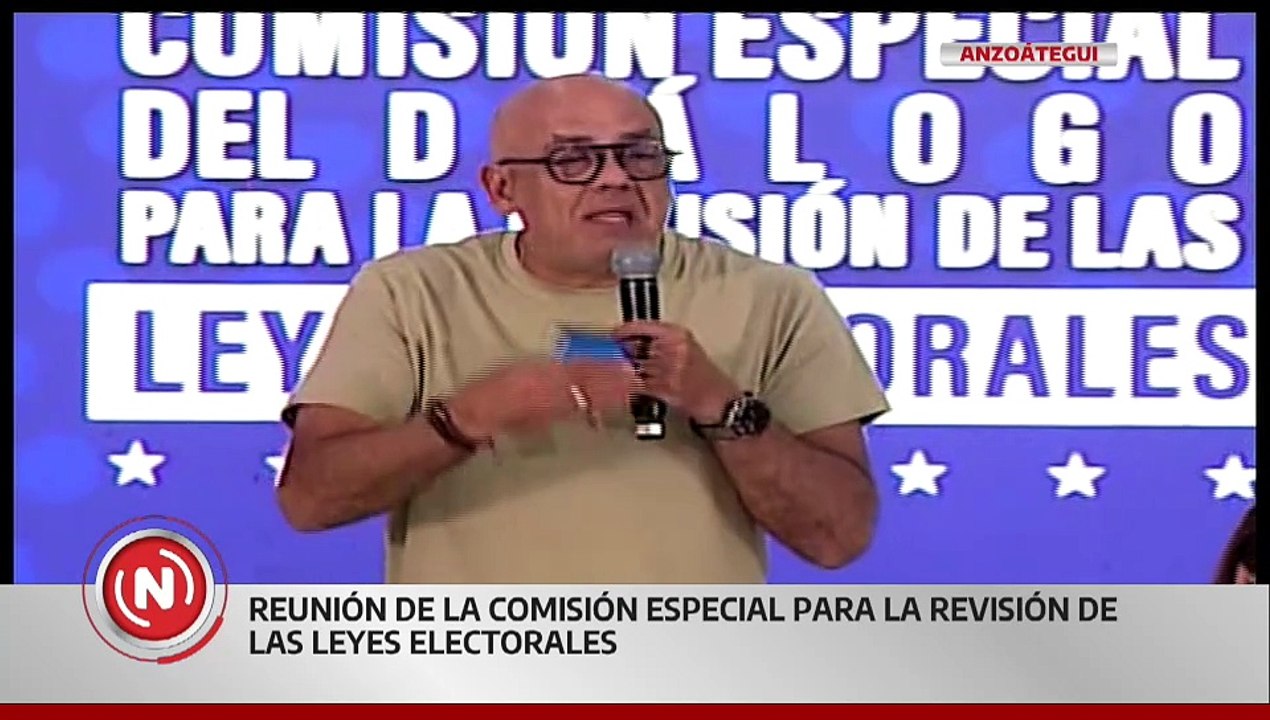 Pdte. de la AN. Jorge Rodríguez: Estamos obligados a cuidar La Paz de Venezuela