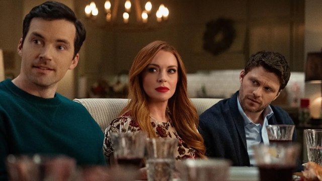 Lindsay Lohan Gets Stuck With an Ex on Christmas in Netflix's 'Our Little Secret' Trailer | THR News Video