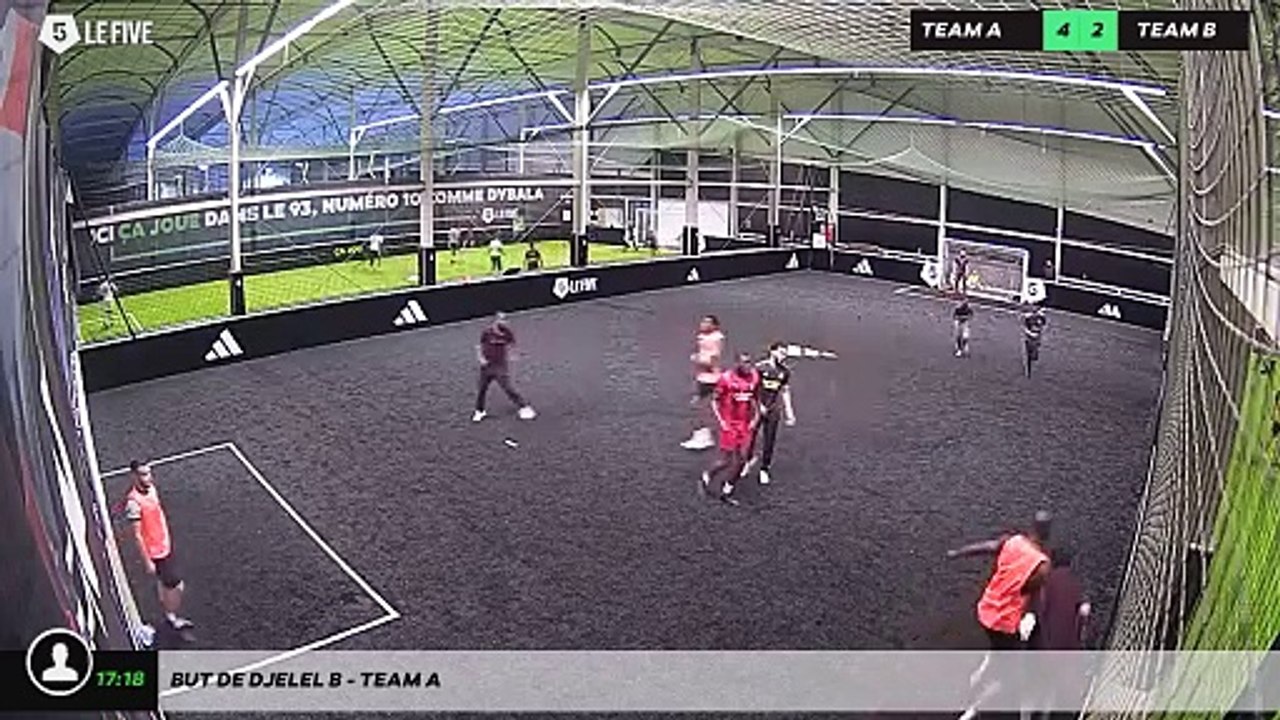 But de Djelel B - Team A