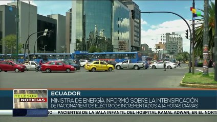 Continúa crisis energética en Ecuador
