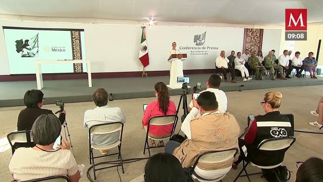 Sheinbaum firma convenio para construcción de viviendas en BCS