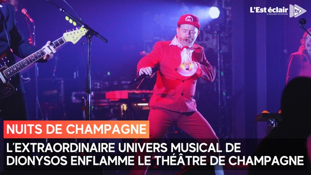 L’extraordinaire univers musical de Dionysos enflamme les Nuits de Champagne