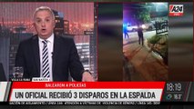  DOS POLICÍAS FUERON BALEADOS POR MENORES EN LA ESPALDA