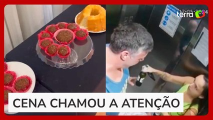 Defesa de suspeita de envenenar empresário com brigadeirão oferece brigadeiro em coletiva no RJ