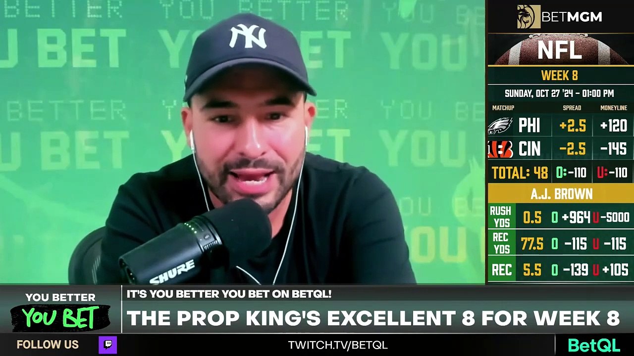 Best Props in Jaguars vs Packers Week 8