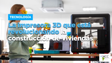 La impresora 3D que está revolucionando la construcción de viviendas