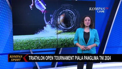 1.090 Atlet Siap Berlaga di International Triathlon Open Tournament Piala Panglima TNI 2024