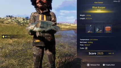 COTW The Angler Izilo Zasendulo Reserve Blue Kurper Gear Challenge 2