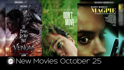 Download Video: New Movies: Venom: The Last Dance, Don't Move, and Magpie