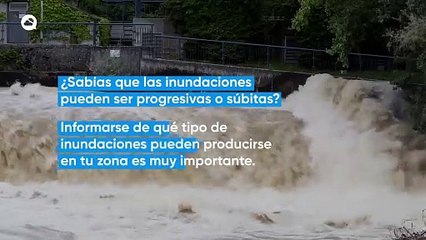 Inundaciones: Medidas de prevención