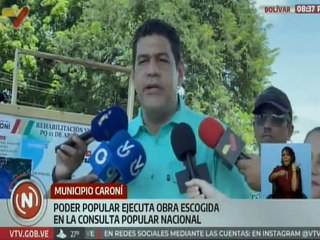 Bolívar | Gobierno regional recupera vialidad del municipio Caroní
